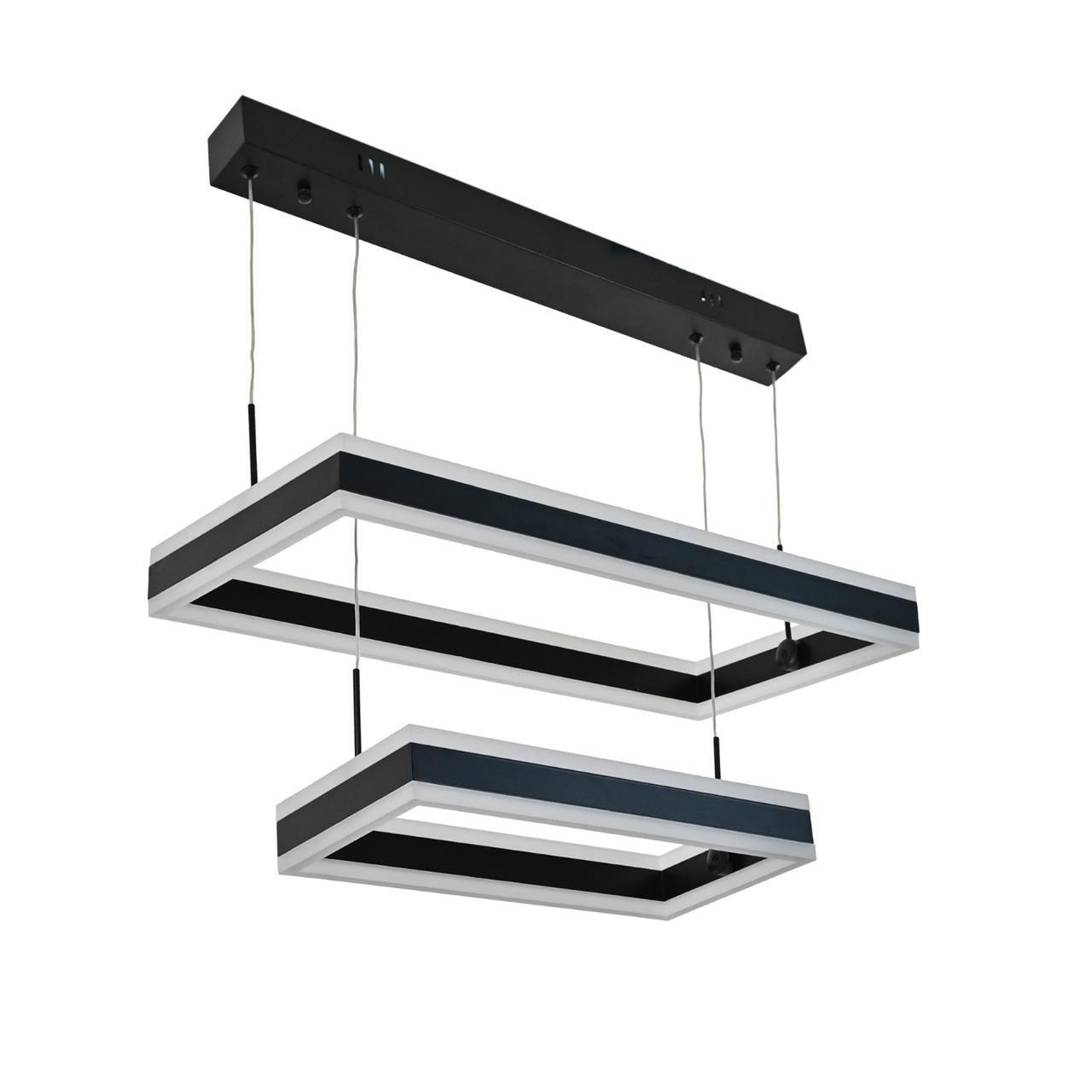 Candil colgante led 2 cuadros TK28