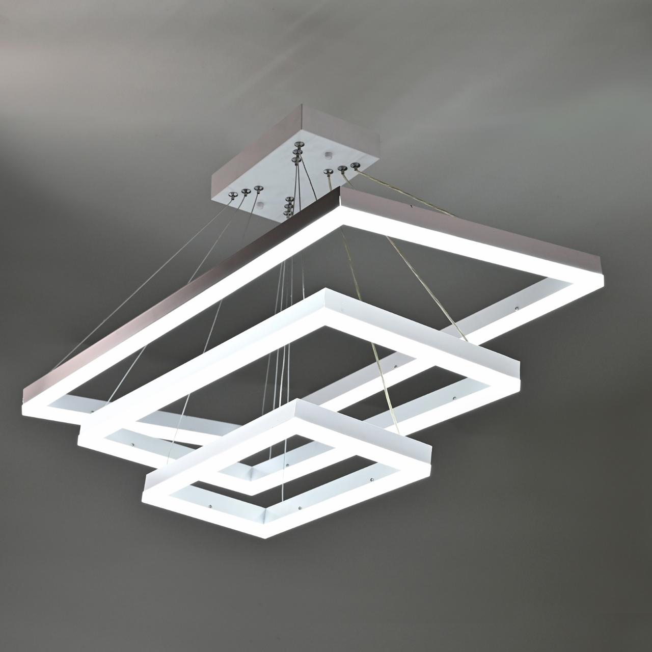 Candil Colgante Led 3 cuadros TK8