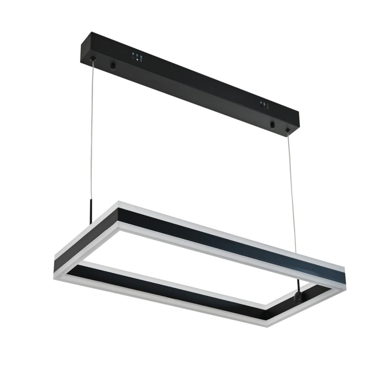 Candil de led suspendido 1 rectángulo TK27