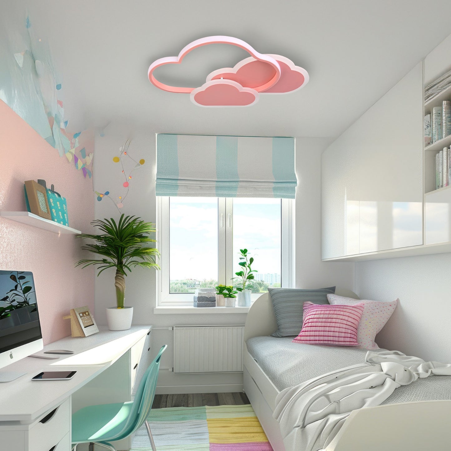 Lámpara Infantil Nubes TK60