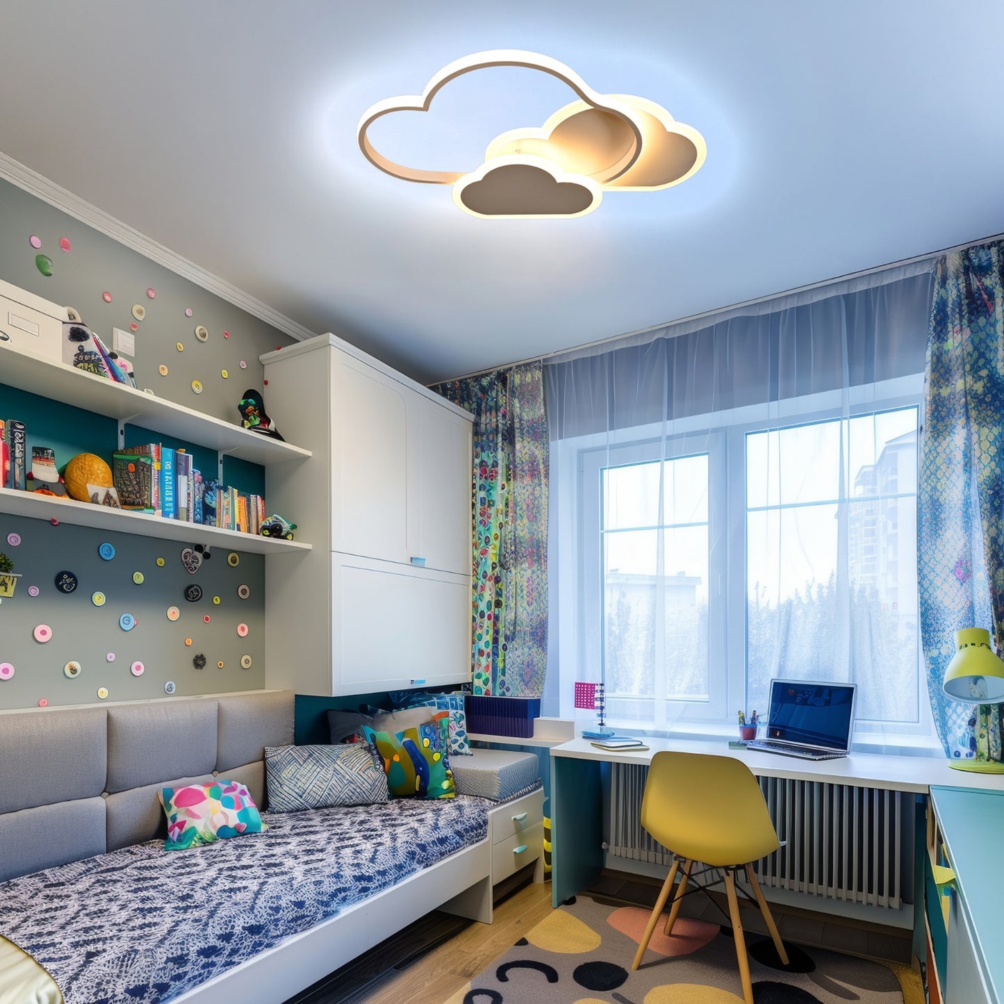 Lámpara Infantil Nubes TK60